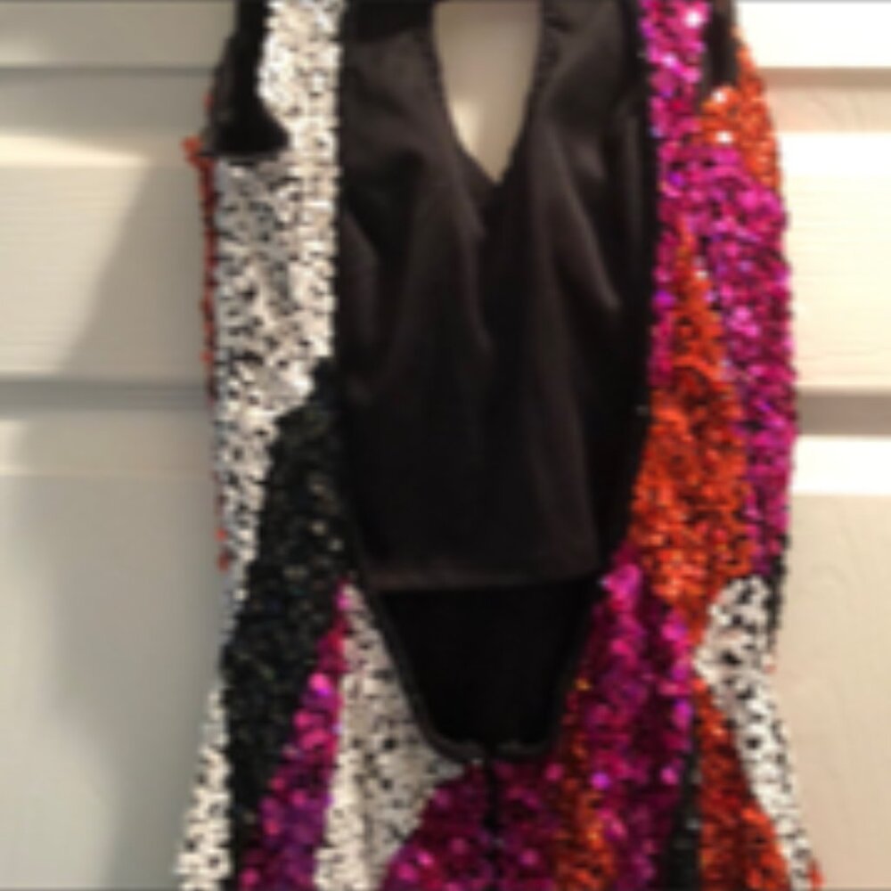 Multi Color sequin dress - Picture 5 of 7